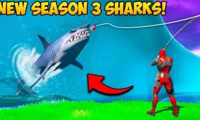 Fortnite Sharks: Loot Sharks and find locations